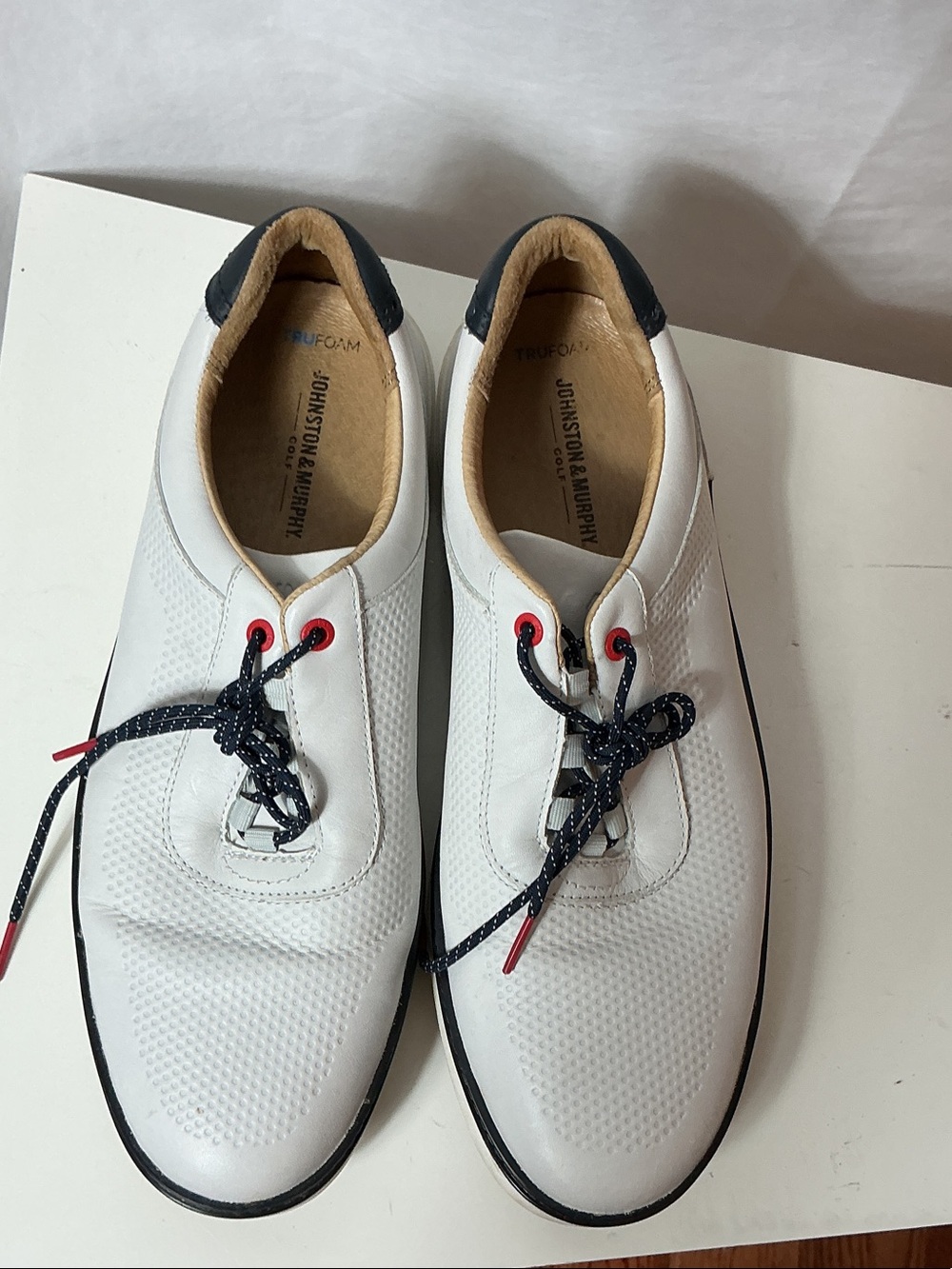 Johnston & Murphy Patriotic Spike Less Golf Shoes